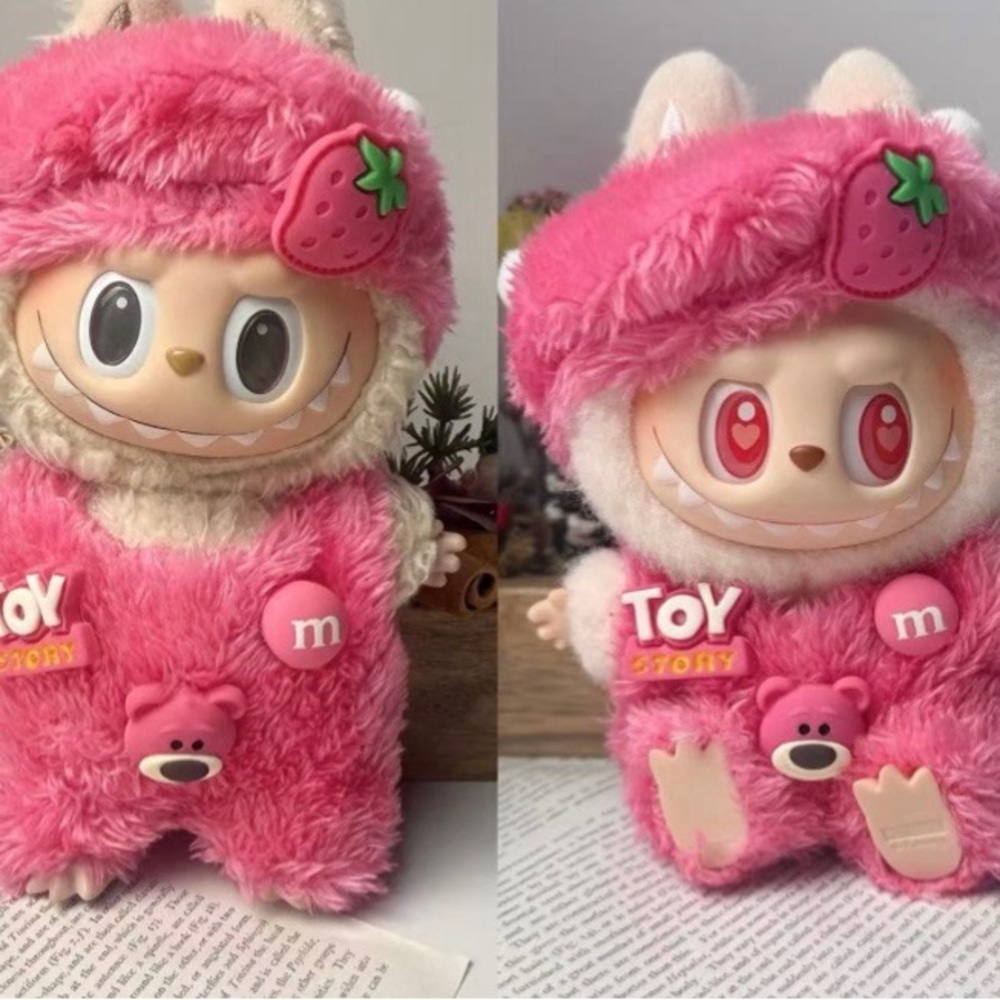 Pink outfit for Labubu(DOLL NOT INCLUDED)